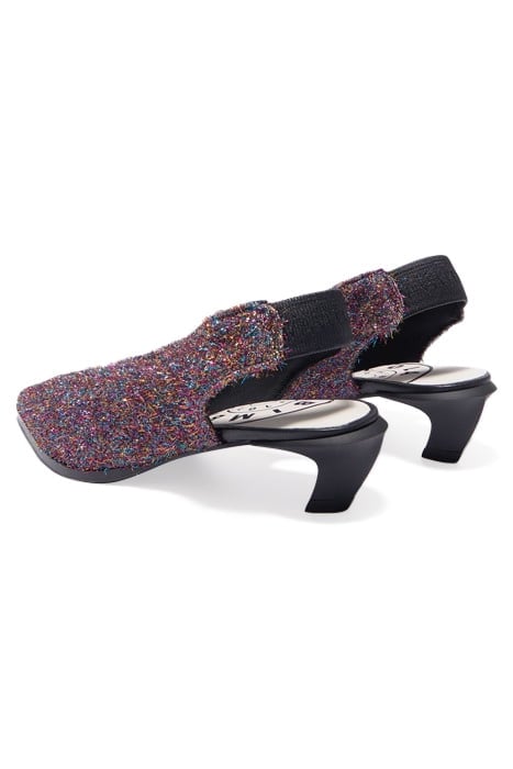 MULTICOLOR TINSEL COURT SHOE 4