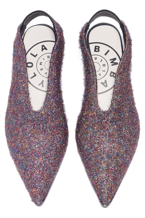 MULTICOLOR TINSEL COURT SHOE 3