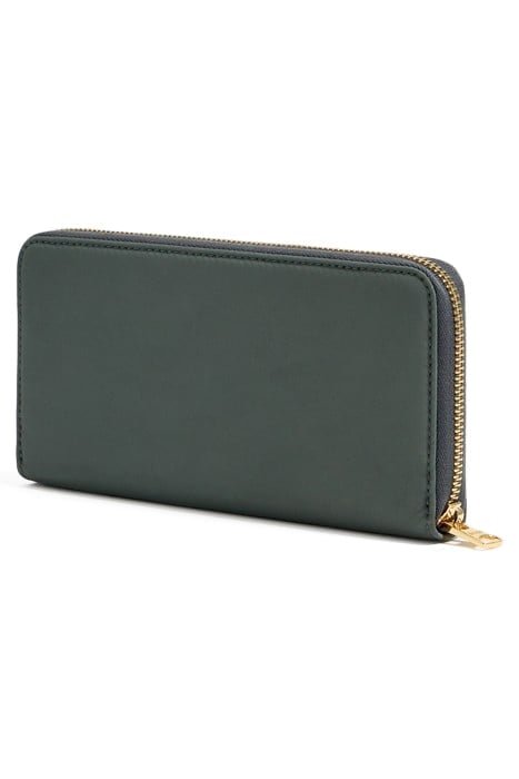 GREEN-GRAY HORIZONTAL WALLET 2