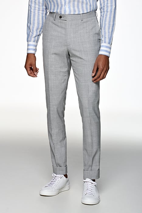 LIGHT GREY SOHO TROUSERS 1