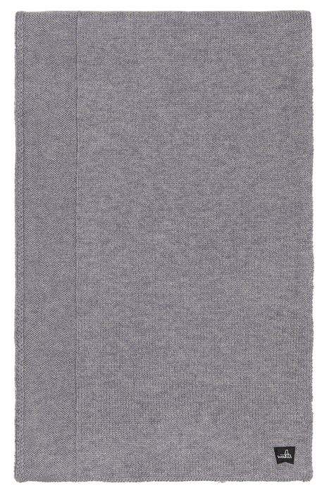 CONNOR | MERINO CASHMERE SCARF MID GREY MELANGE 1