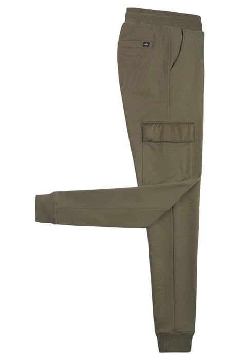 LOGAN-POCKET | CARGO SWEATPANTS DARK KHAKI 1