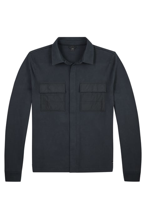PATTON | SWEAT SHIRT JACKET DARK NAVY 1