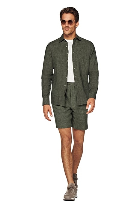 GREEN SLIM FIT SHIRT 5