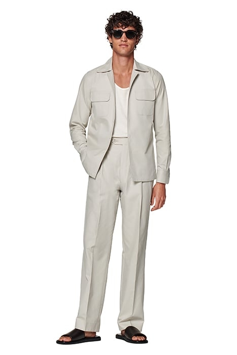 SAND CAMP COLLAR SLIM FIT SHIRT 2