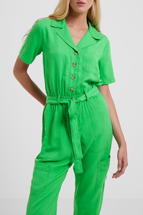 ELKIE TWILL BOILER SUIT GREEN 4