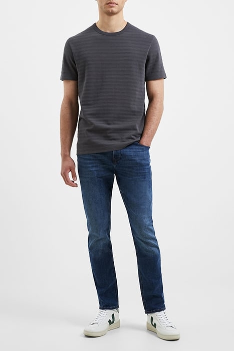 TEXTURE JERSEY T SHIRT BLACK 2