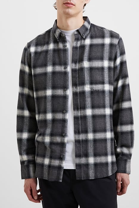 CHECKED FLANNEL BLACK 1
