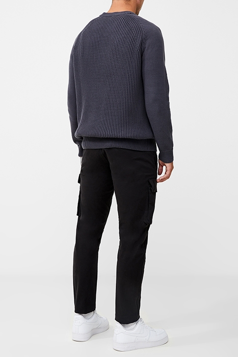 RIB JUMPER BLACK 3