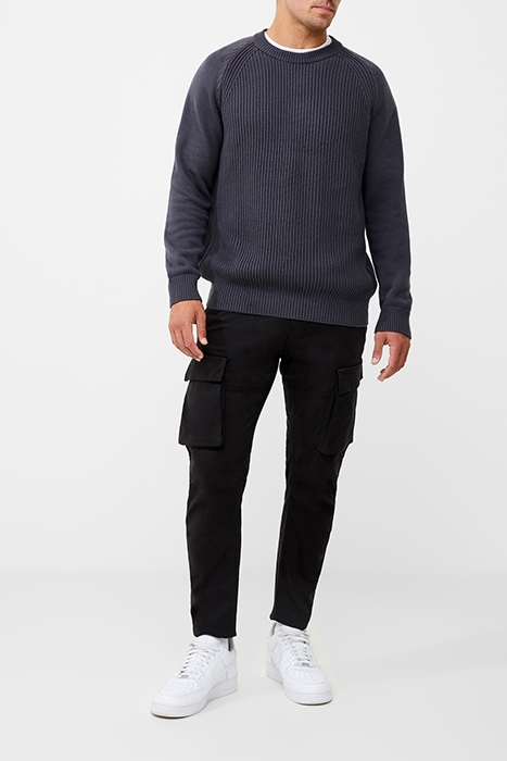 RIB JUMPER BLACK 2