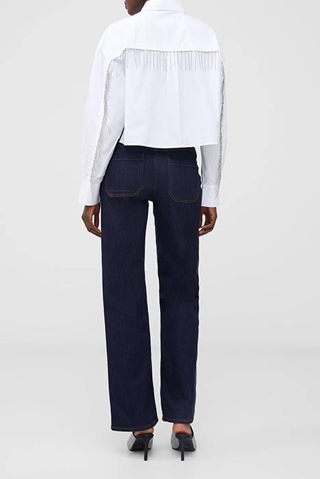 CRYSTAL ALISSA COTTON SHIRT WHITE 3