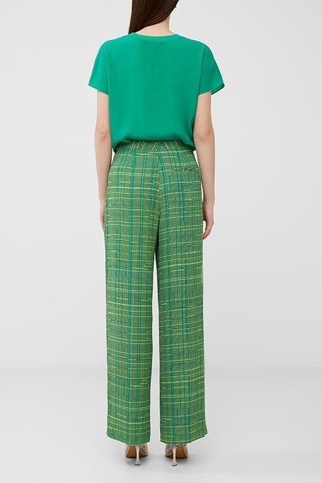 CARMEN CREPE TROUSER GREEN 3
