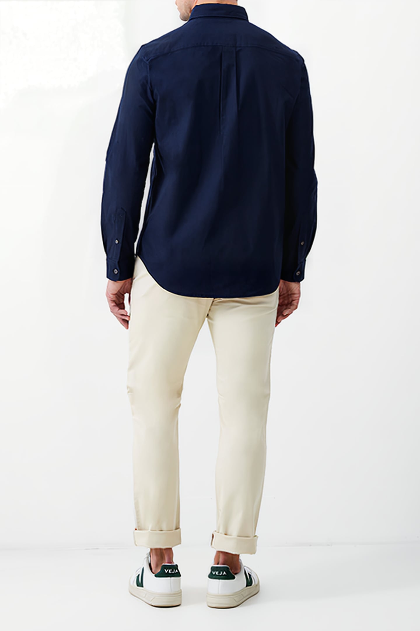 LONG SLEEVE OXFORD SHIRT BLUE 3