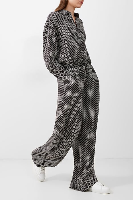 GEO PALAZZO TROUSER BROWN 2