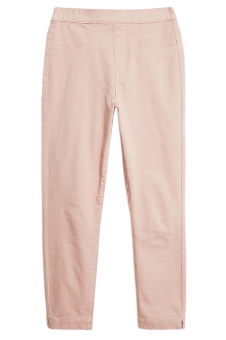 JANEY CROP JEGGING LIGHT PINK 1