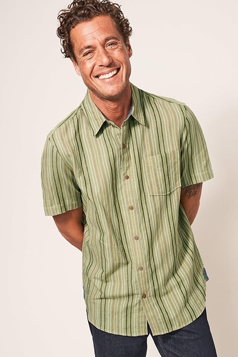 STRIPE SHIRT TY GREEN 1