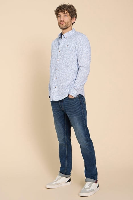 HARE PRINTED SHIRT WHITE 1