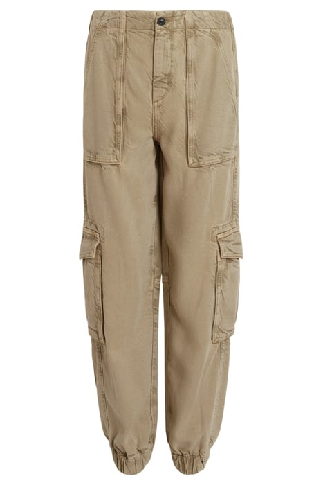 FRIEDA TENCEL TROUSE WASHED OLIVE GREEN 4