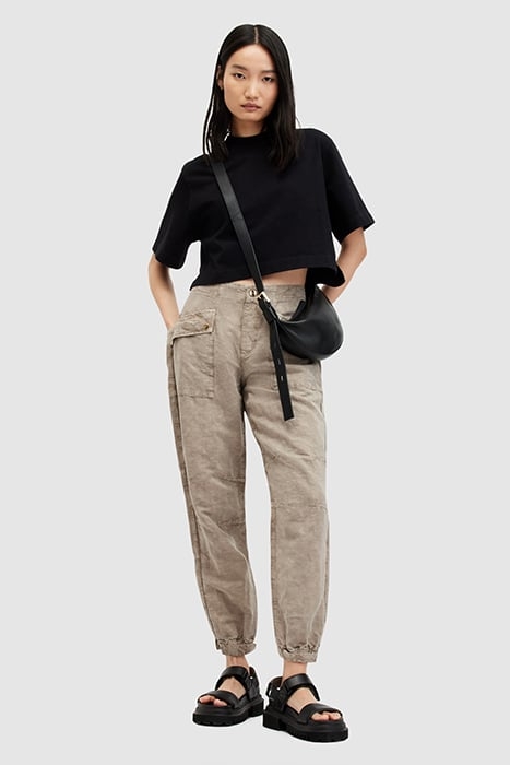 VAL TROUSER TAUPE BROWN 5