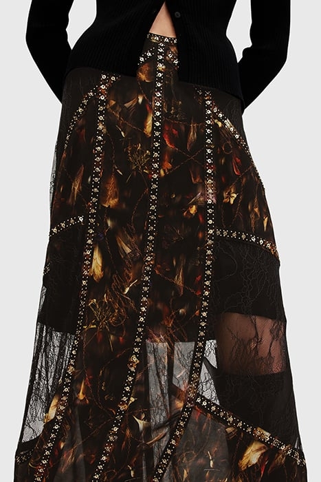 BRYN EMB SKIRT KATERI BLACK 6