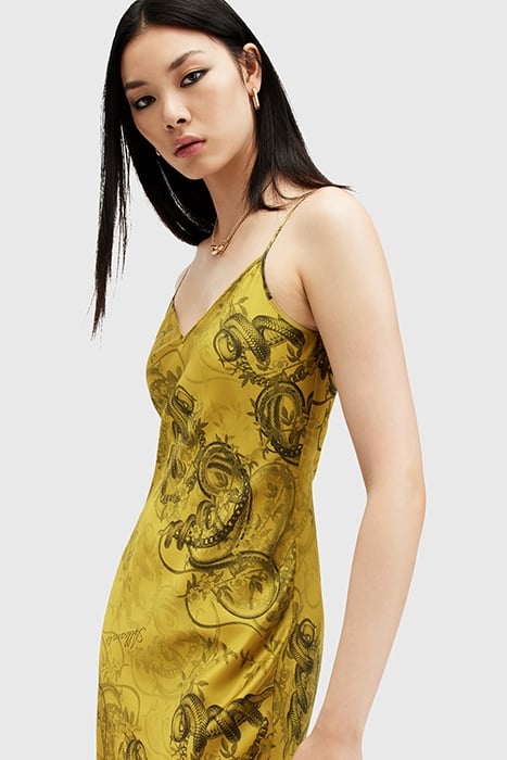 TIANA DRESS HELENA GOLD YELLOW 6