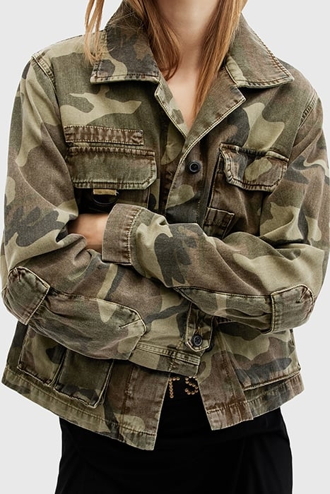 ELM CAMO JACKET CAMO GREEN 7