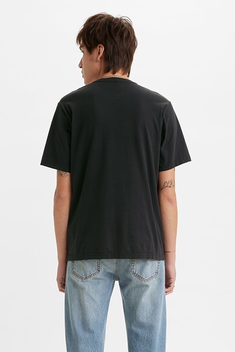 SS PRINTED T-SHIRT BLACK 2