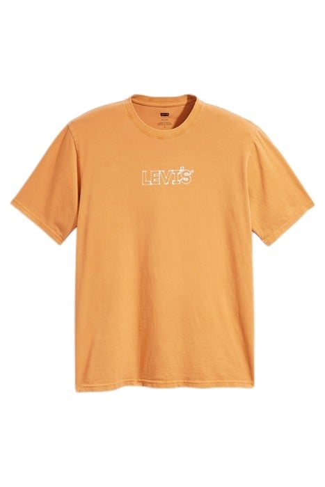 SS PRINTED T-SHIRT ORANGE 3