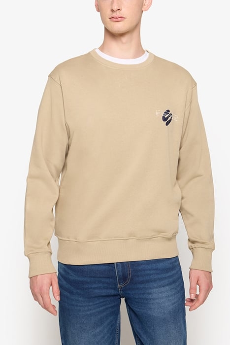 DAMIANSI PRINT CREW SUMMER SAND 1