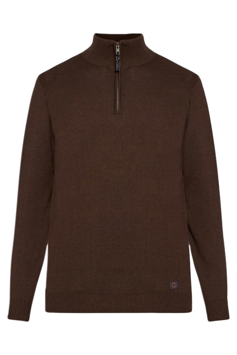 KLAUSSI HALFZIP + CHOCOLAT BROWN MELANGE 4