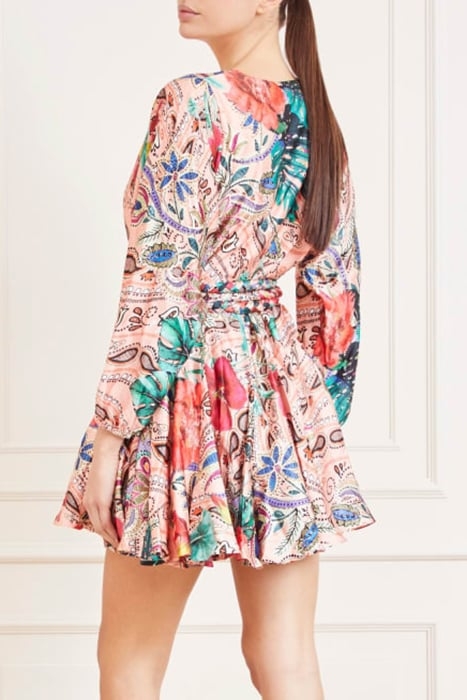 MAYA SURPLICE DRESS AMAZONIA DAYDREAM 2