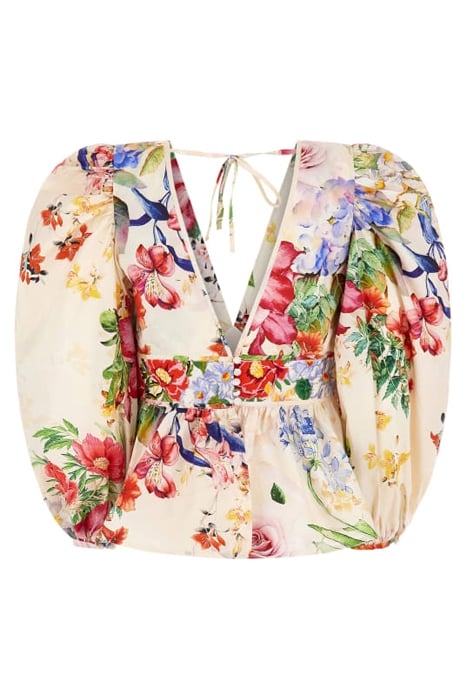 MIRA TOP SOLID GLORIOUS GARDEN BLOUSE 4