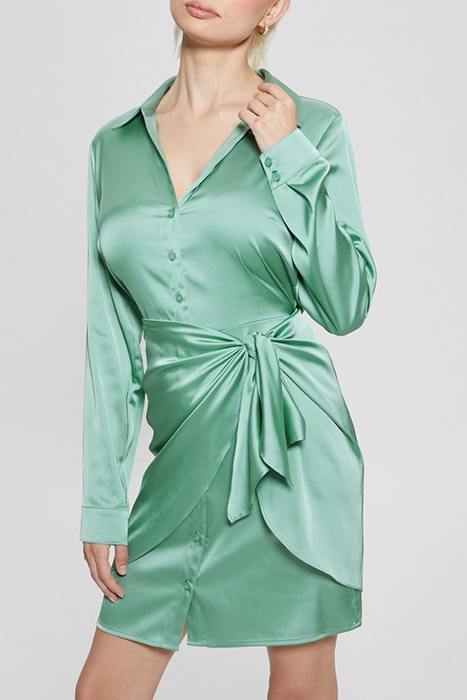 ES LS ALYA DRESS VITAL GREEN 5