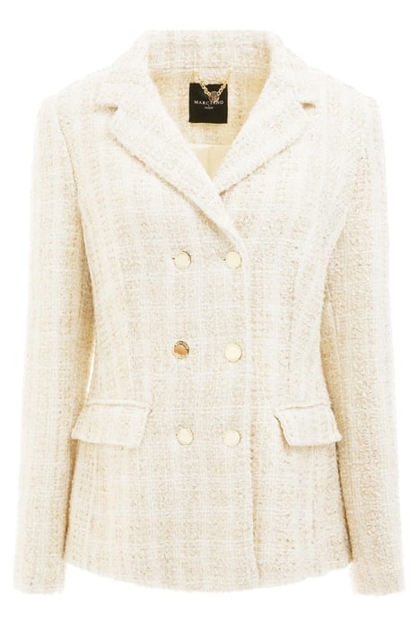 ANGELICA BLAZER TALLULHA WHITE AND G 4