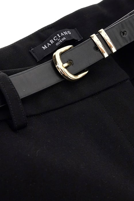 HARPER PANT JET STRAIGHT BLACK 7