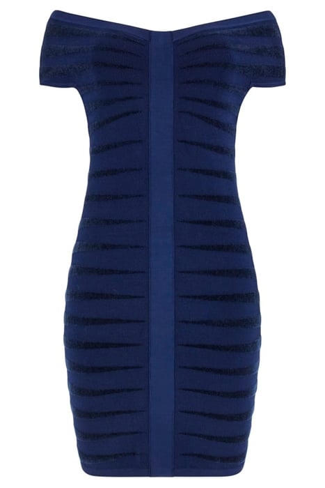 PORSHA SWEATER DRESS SECRET BLUE 4