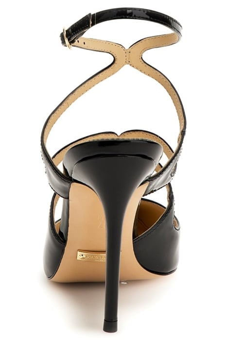 FLORIA SLING BACK JET BLACK 4