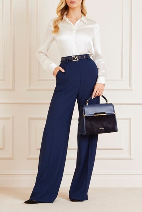 ICON BLOUSE SILK PALE PEARL 4