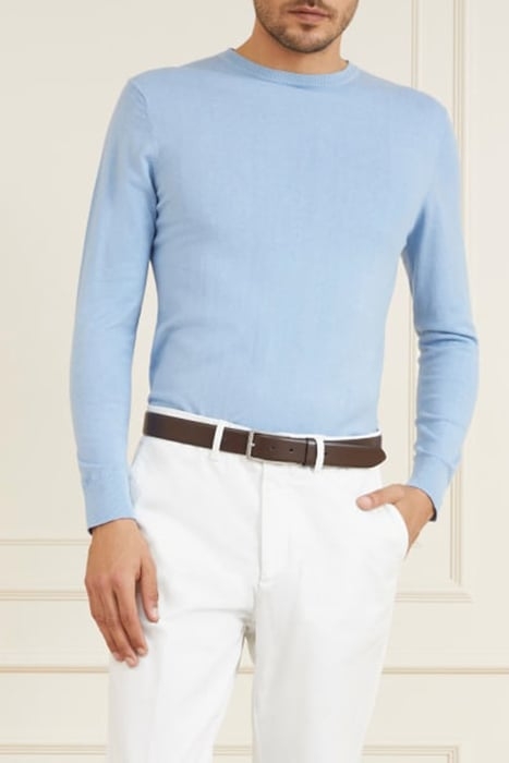 ESSENTIAL GARMENT FAINT SWEATER BLUE 1