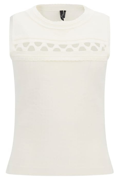 LUCCA TOP SWEATER PALE PEARL 1