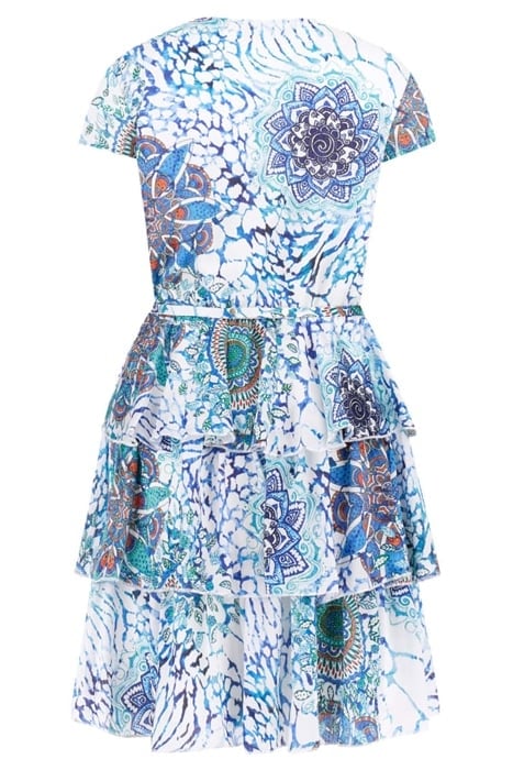 MINA FLARE DRESS PRINTBOHO ANIMALLER 4