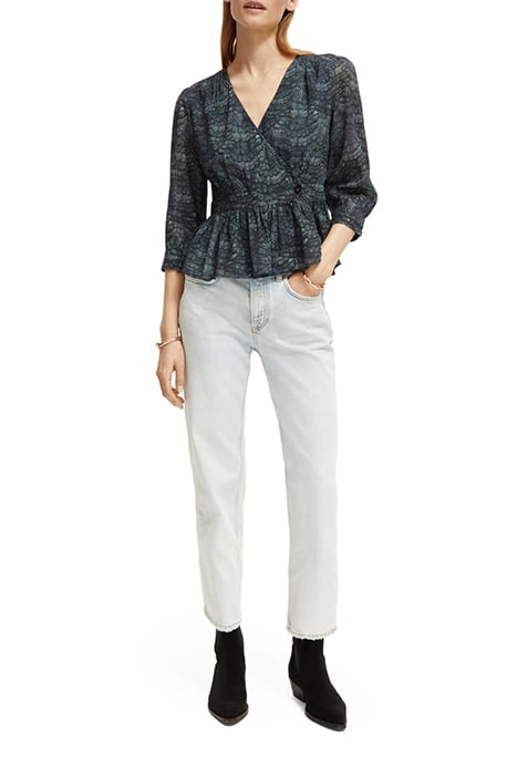 WRAP TOP FEATHER BOTTLE GREEN 3