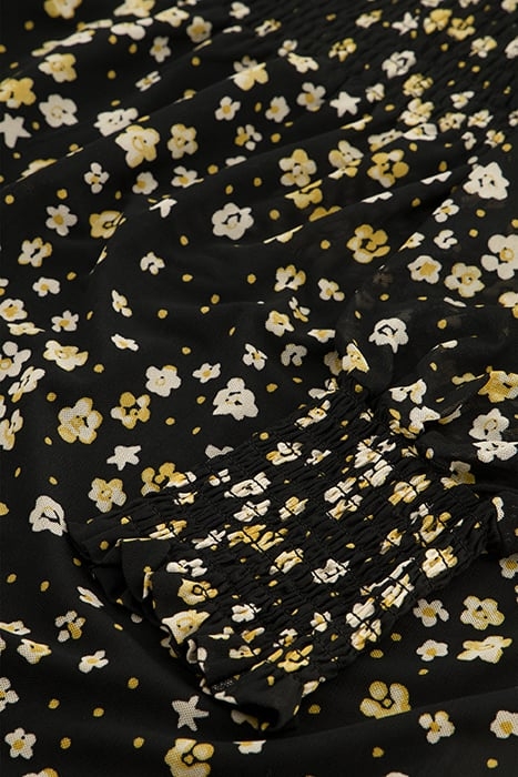 MILA TOP BLACK/DIJON YELLOW 5