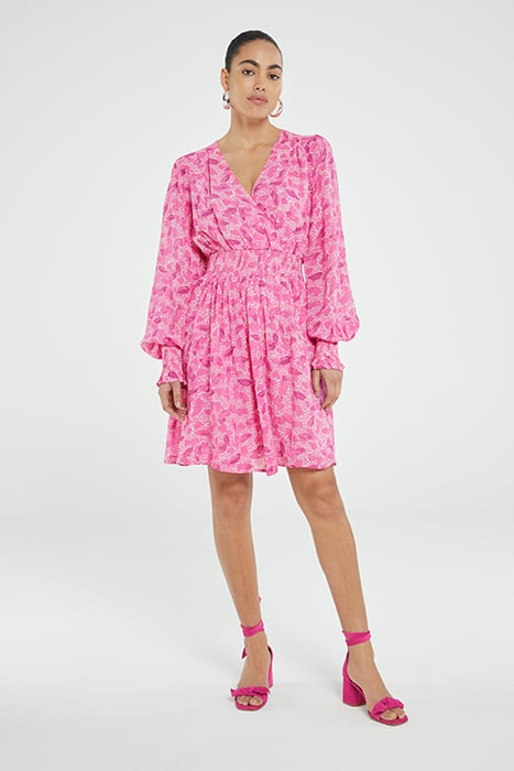 ANJUNA DRESS BUBBLE GUM PINK/CREA 1