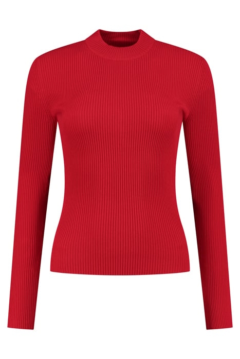 JOLIE RIB TOP RACING RED 1