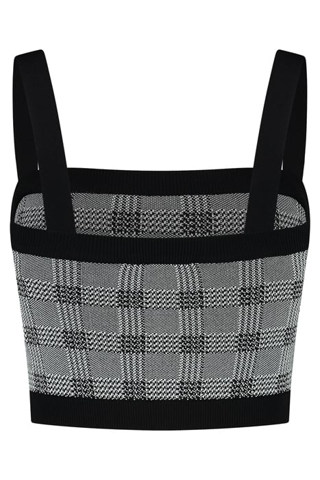 ALABAMA TOP WHITE/BLACK 2