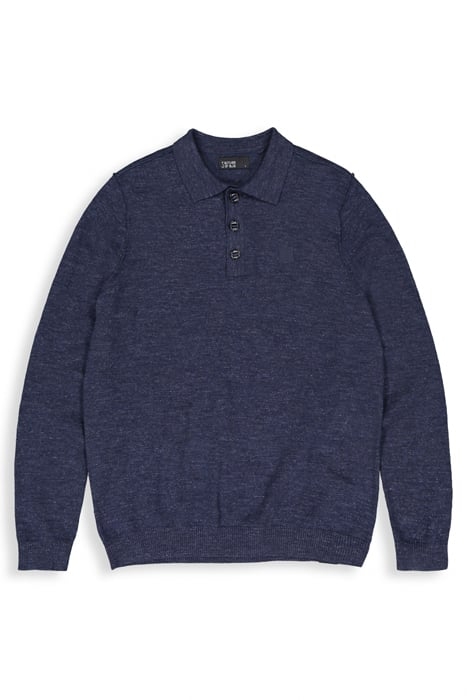 LT CLIFDEN POLO L/S ALASKA BLUE 3