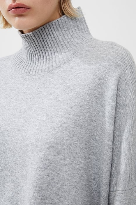 JEANIE VHARI SUST ROLL NK JMPR BLACK 6