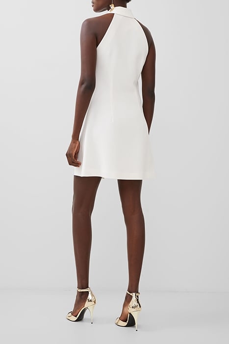 WHISPER HALTER BLAZER DRESS WHITE 3