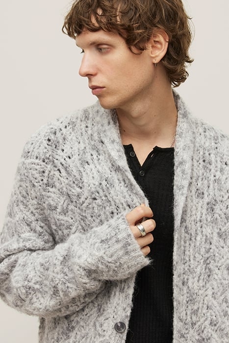 AUDUBON EASY FIT SHAWL GRIFFIN GREY 3